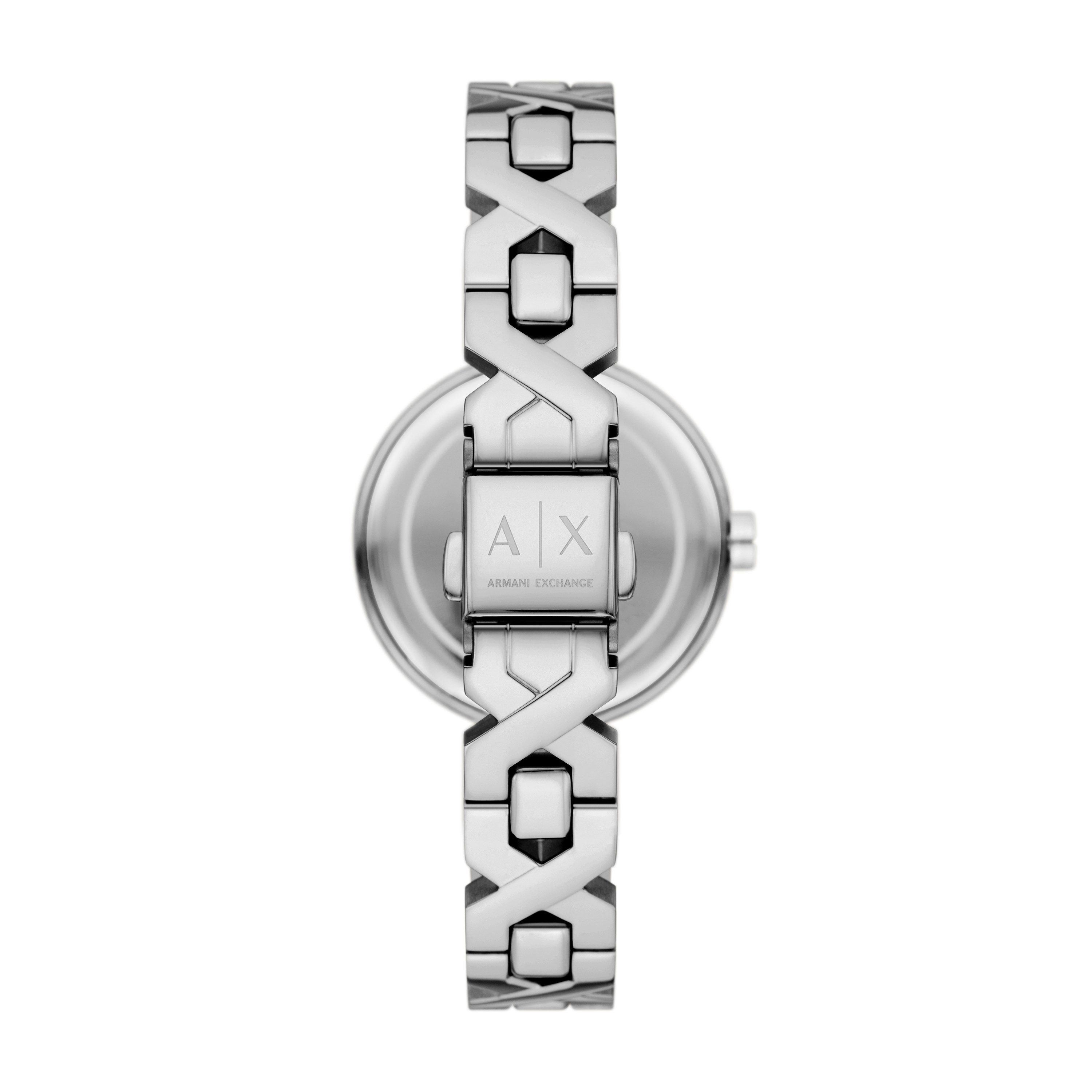 ARMANI EXCHANGE Quarzuhr AX5830, Armbanduhr, Damenuhr, Edelstahlarmband, analog