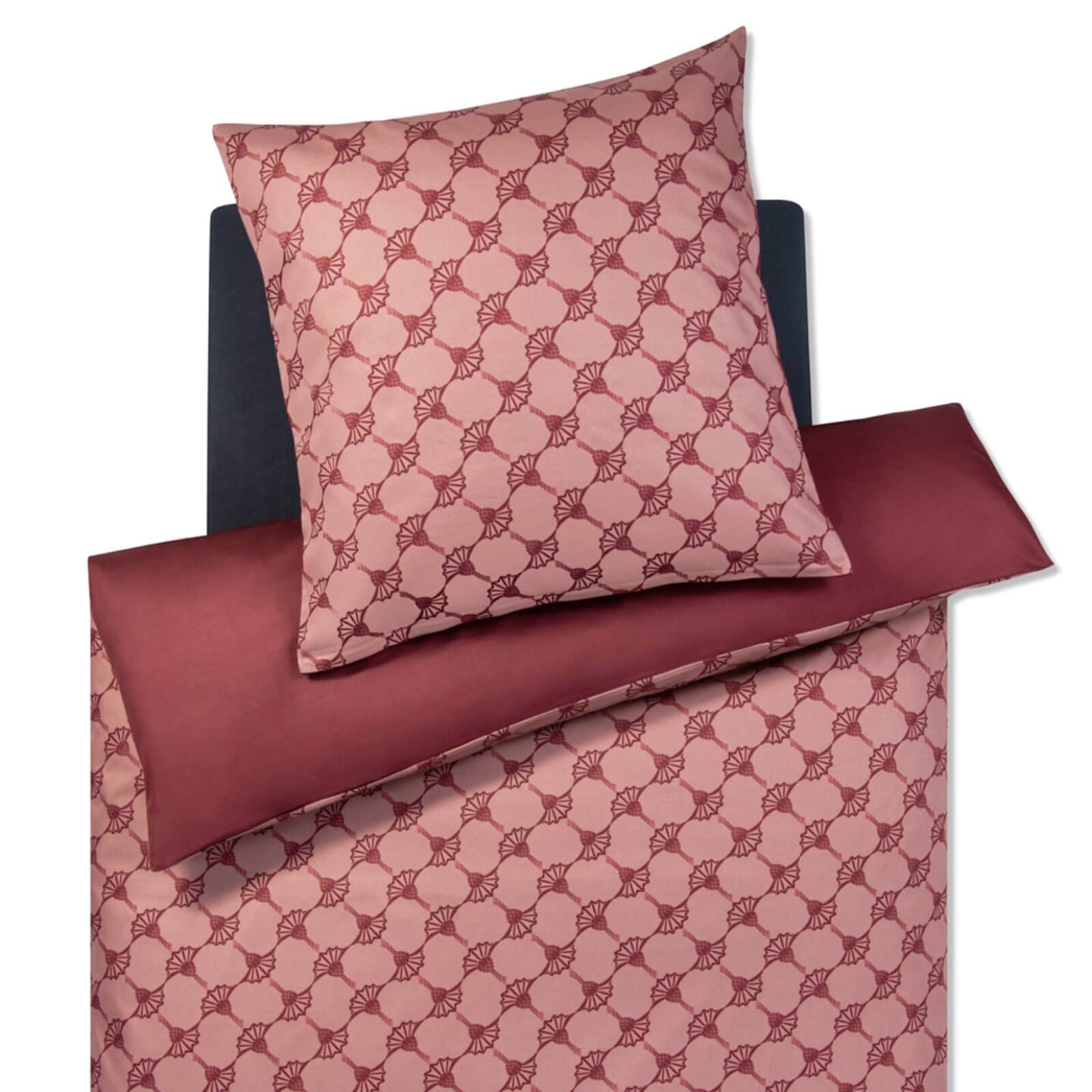 JOOP! Bettwäsche Cornflower Double 4083 16, Mako-Satin, 2 teilig, Blumen, Feld, Musterung