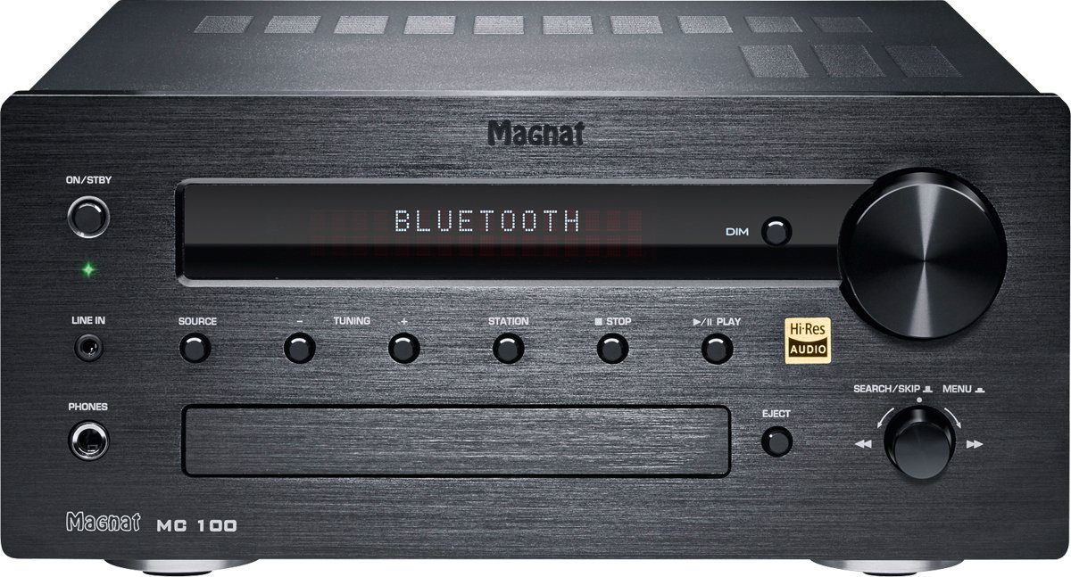 Magnat Magnat MC 100 Netzwerk-Receiver,Internetradio, DAB+, Bluetooth Stereo-Netzwerk-Receiver