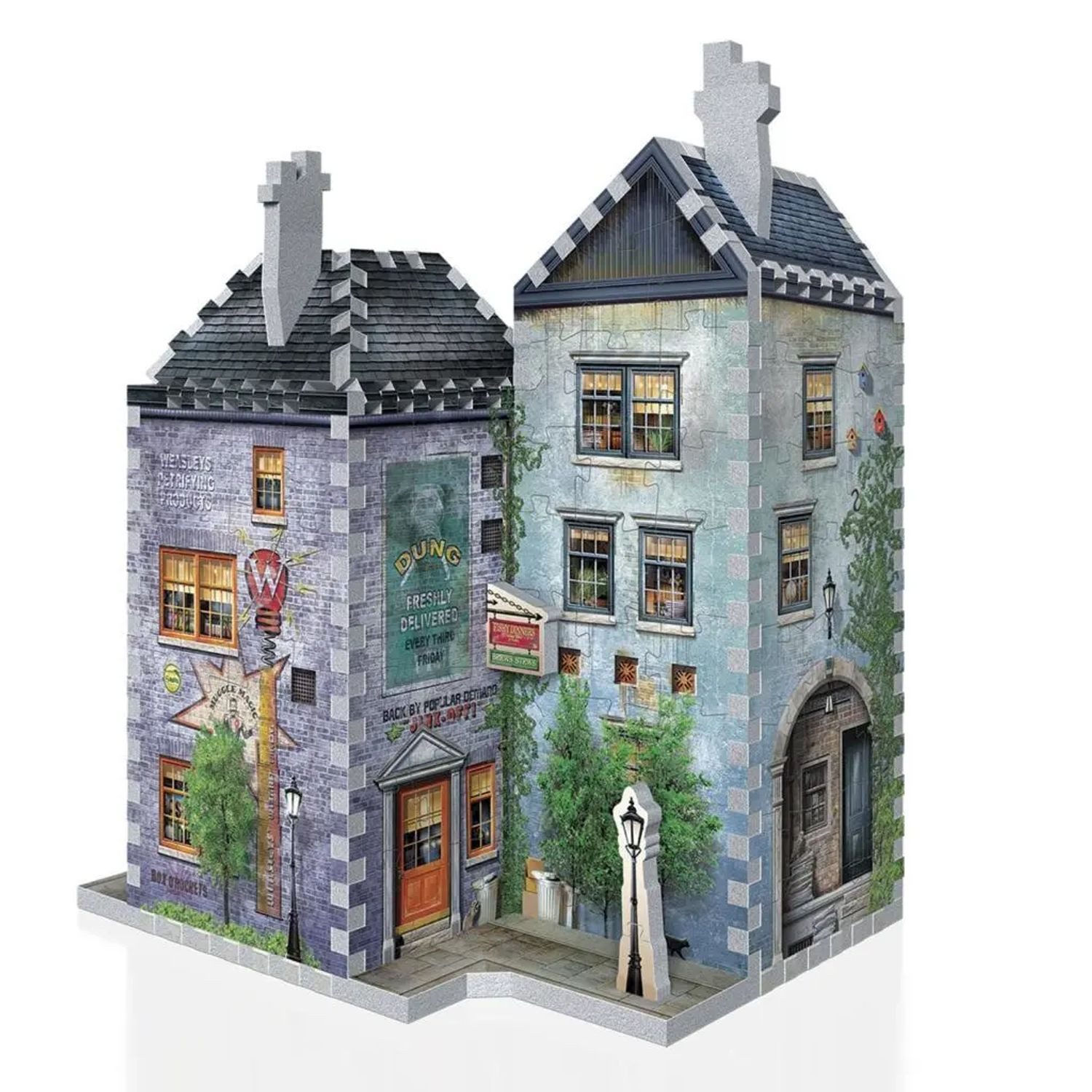 JH-Products Puzzle Weasleys zauberhafte Scherze + Tagesprophet - Harry Potter. Puzzle..., 285 Puzzleteile