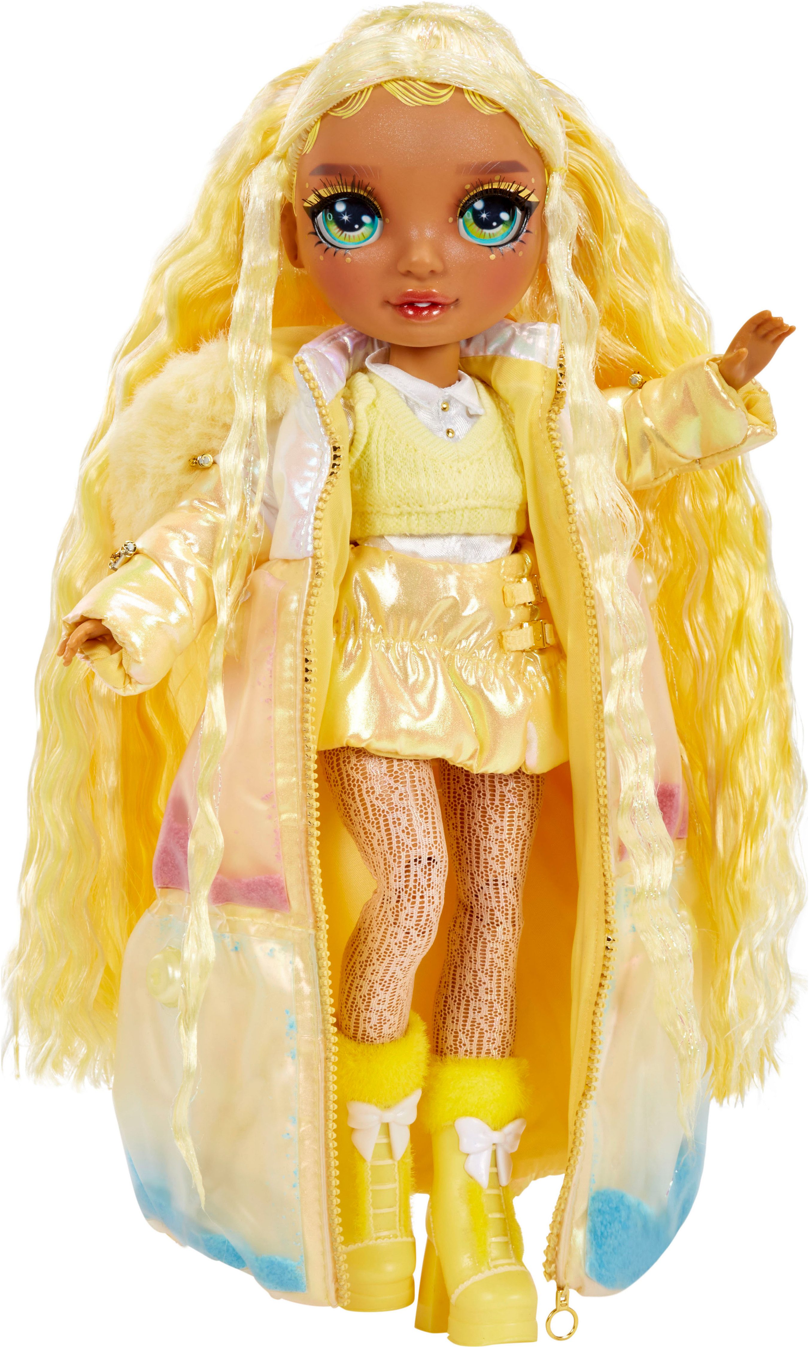 Rainbow High Anziehpuppe Winter Wonderland Doll - Sunny (Yellow) günstig online kaufen