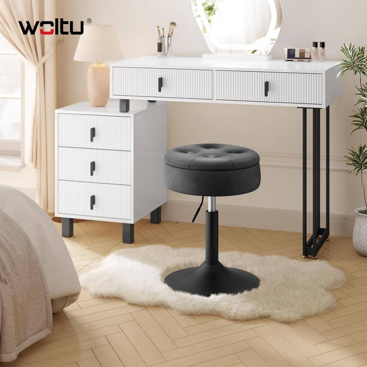 Woltu Drehhocker (1 St), Barhocker mit günstig online kaufen