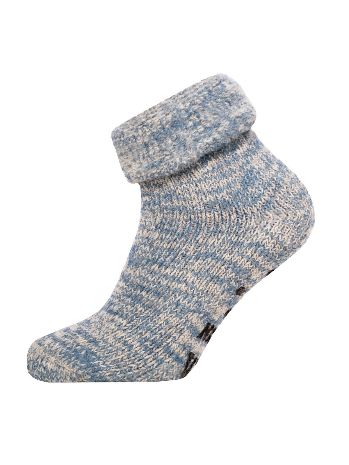 Socken 63% ABS Wollsocken Inu Extra Warm Mit Frottee Winter