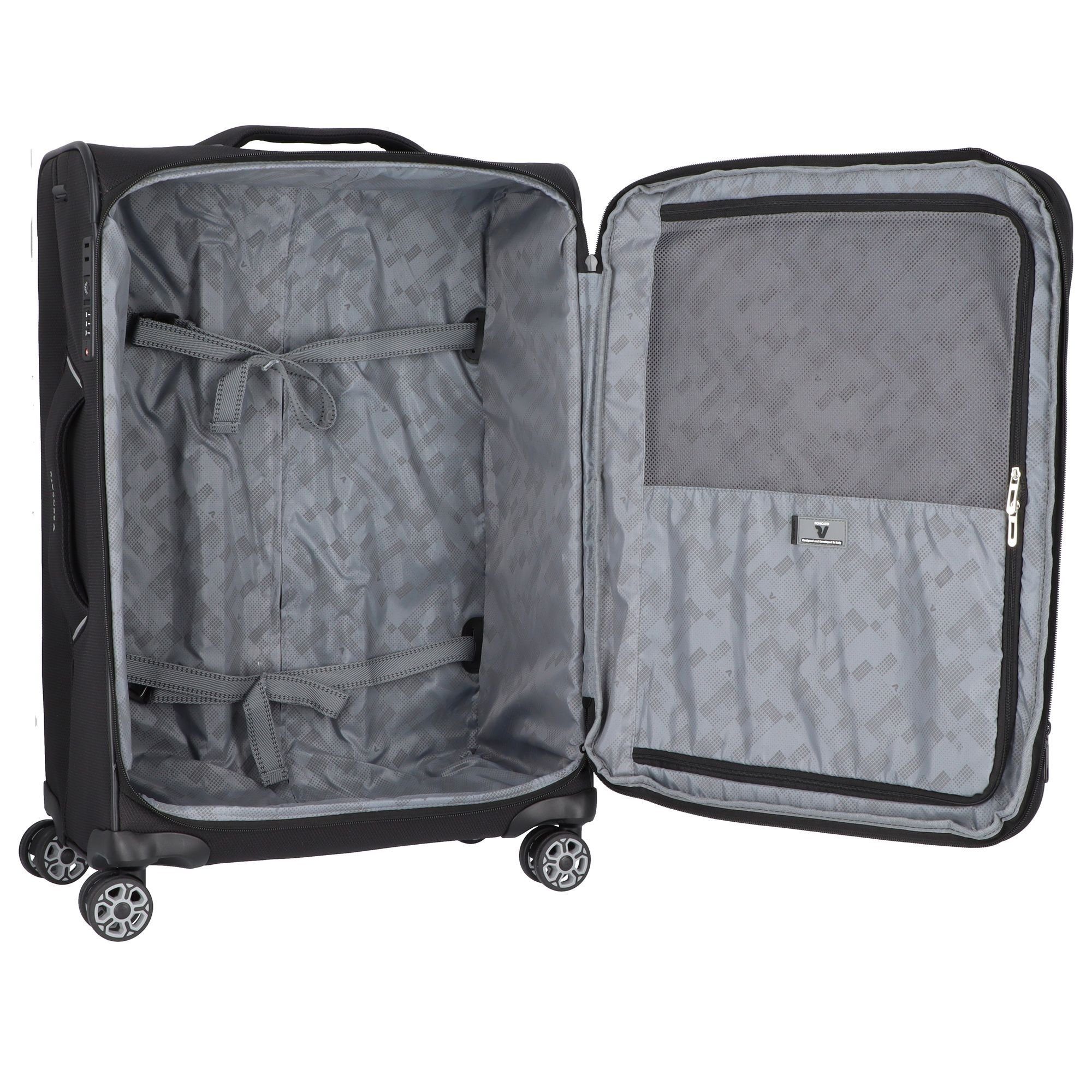 RONCATO Trolleyset Ironik 2.0, 4 Rollen, (3-teilig, 3 tlg), Nylon