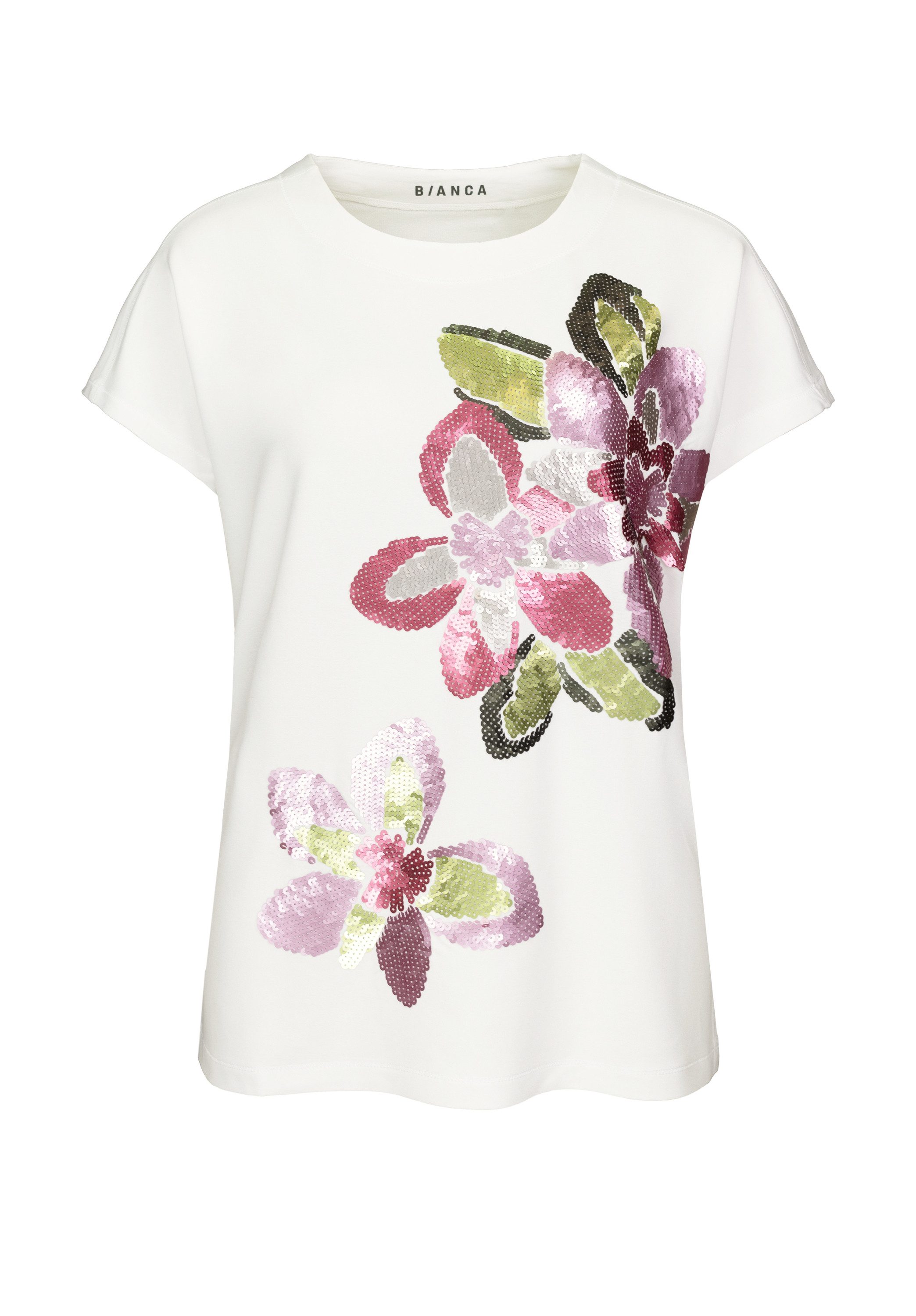 bianca Print-Shirt JULIE mit leicht schimmernden günstig online kaufen