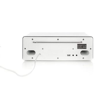 Dual DAB 420 BT Weiß DAB/UKW Micro-System mit CD/USB und Bluetooth Digitalradio (DAB)
