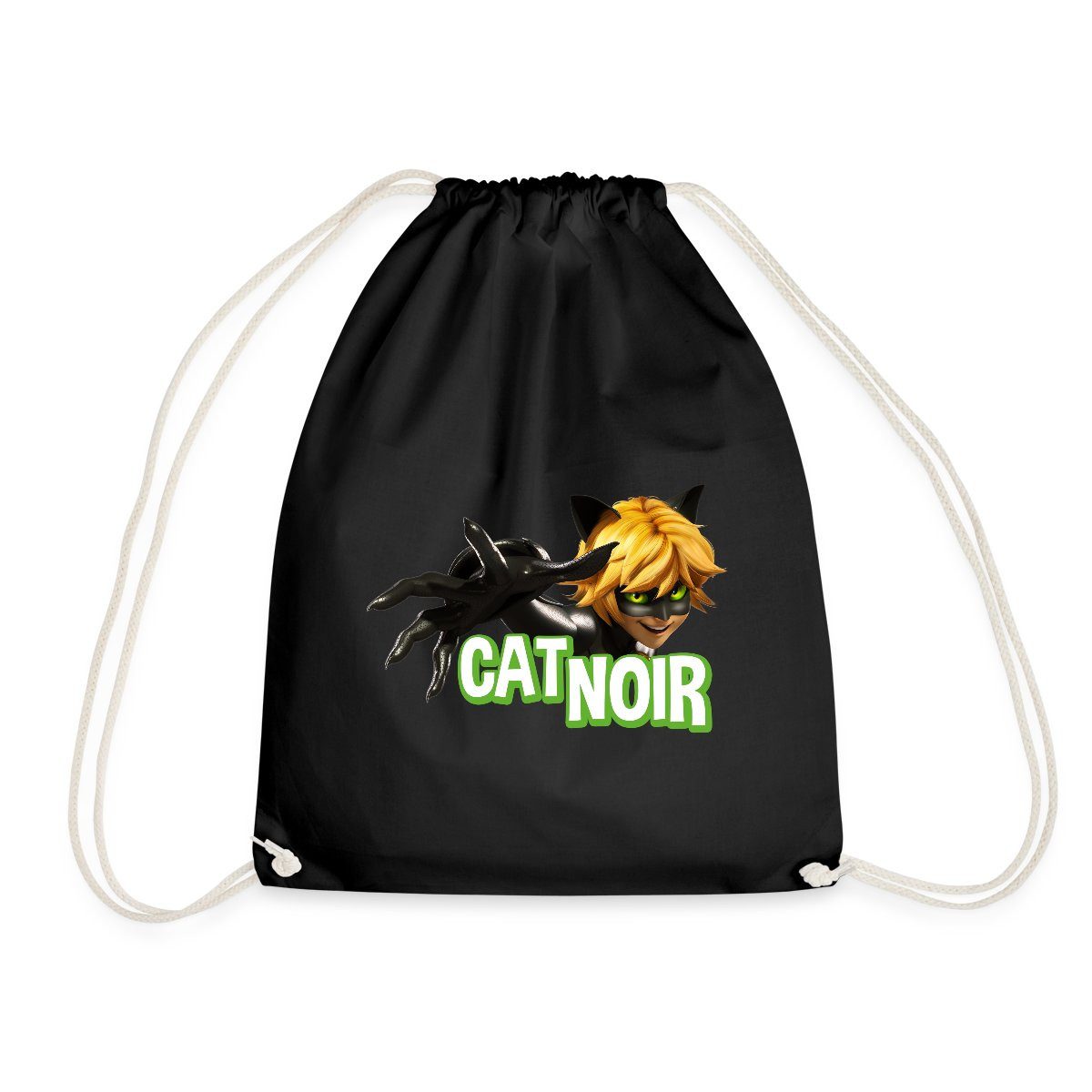 Spreadshirt Turnbeutel Miraculous Cat Noir Adrien Turnbeutel (1-tlg)