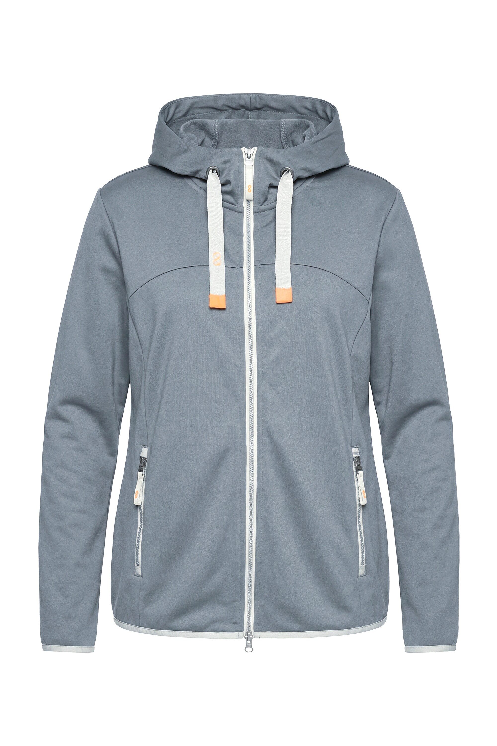 Laurasøn Sweatjacke Lifestyle Sweatjacke mit Kapuze günstig online kaufen