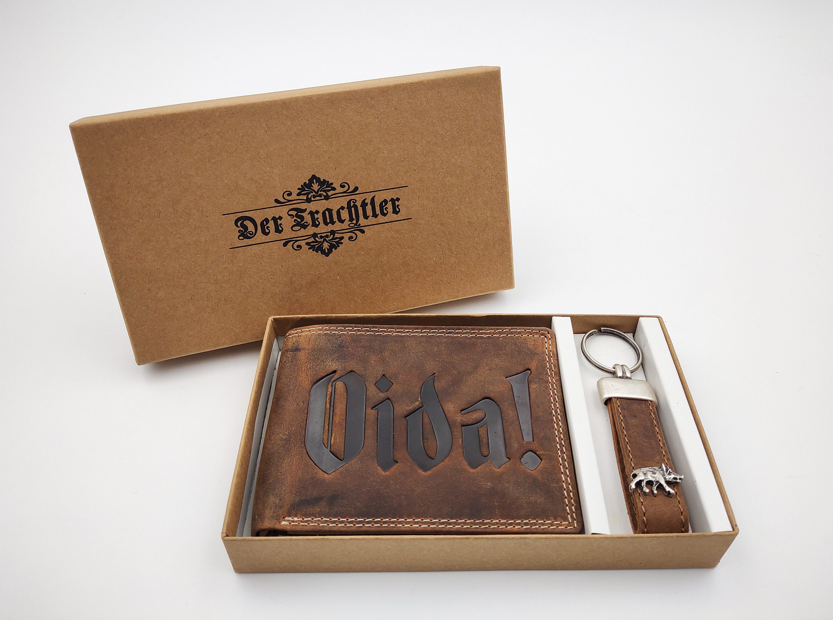 Geldbörse "Oida!", Portemonnaie, Geldbeutel, Schlüsselanhänger