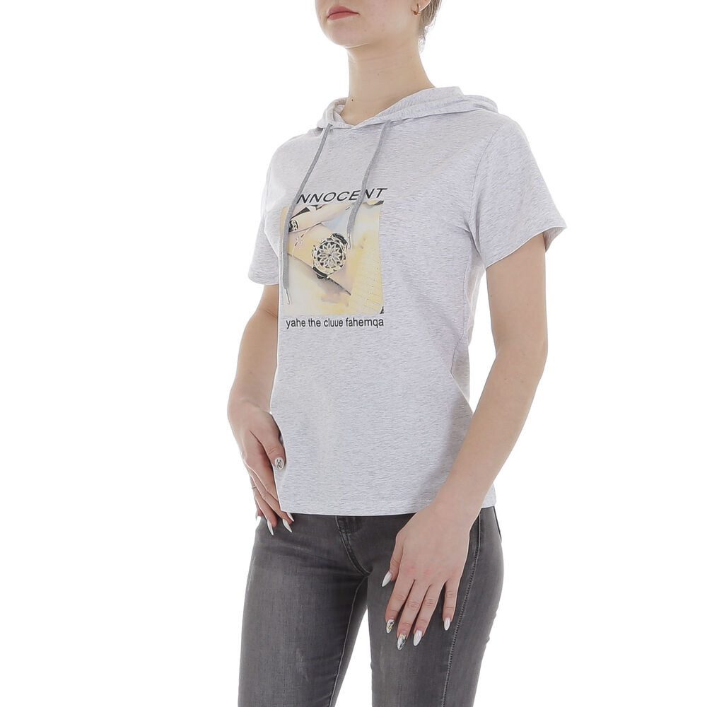 Ital-Design T-Shirt Damen Freizeit (85941292) Kapuze günstig online kaufen