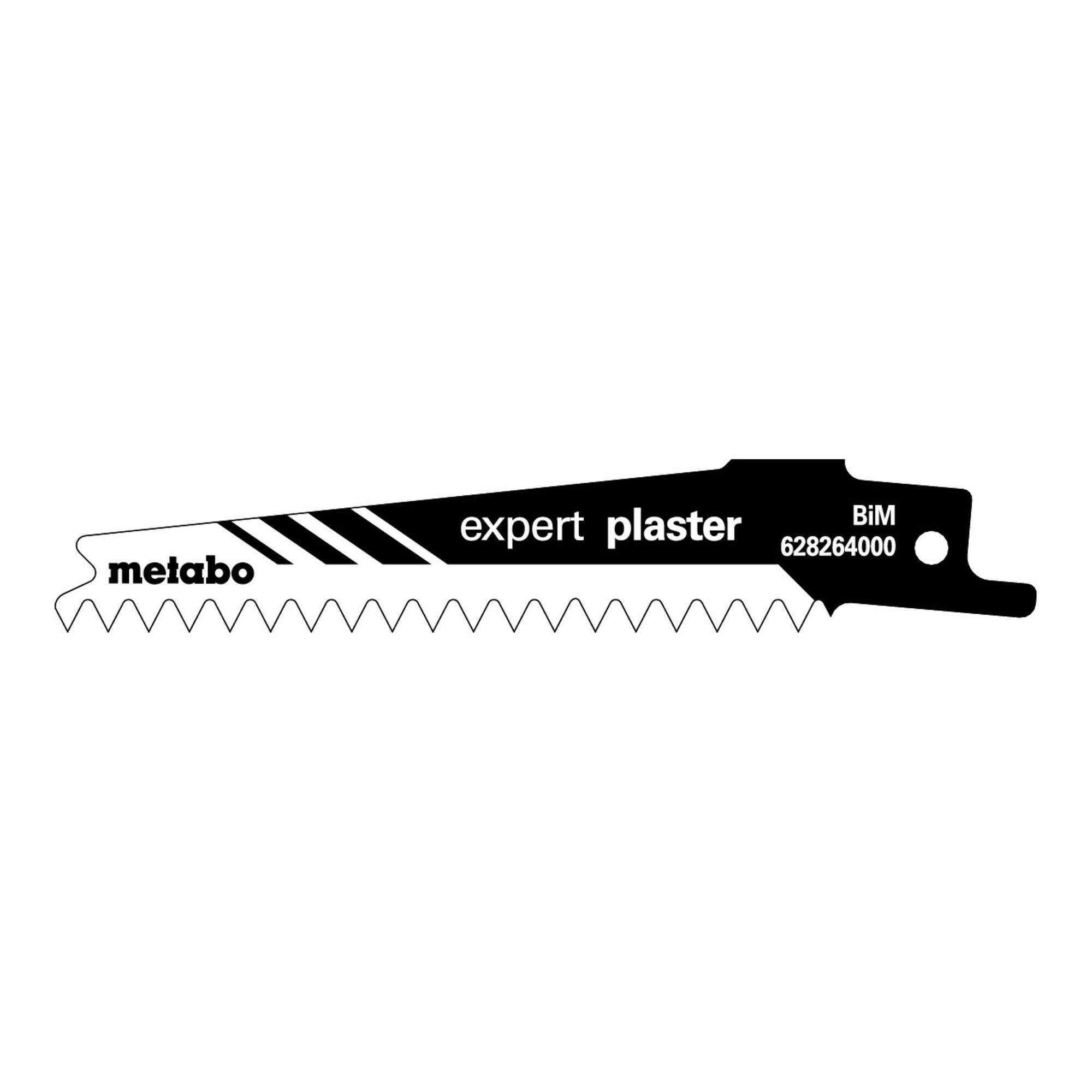 metabo Säbelsäge Metabo 5 Säbelsägeblätter "expert plaster" 100 x 0,9 mm, BiM, 4,2 mm