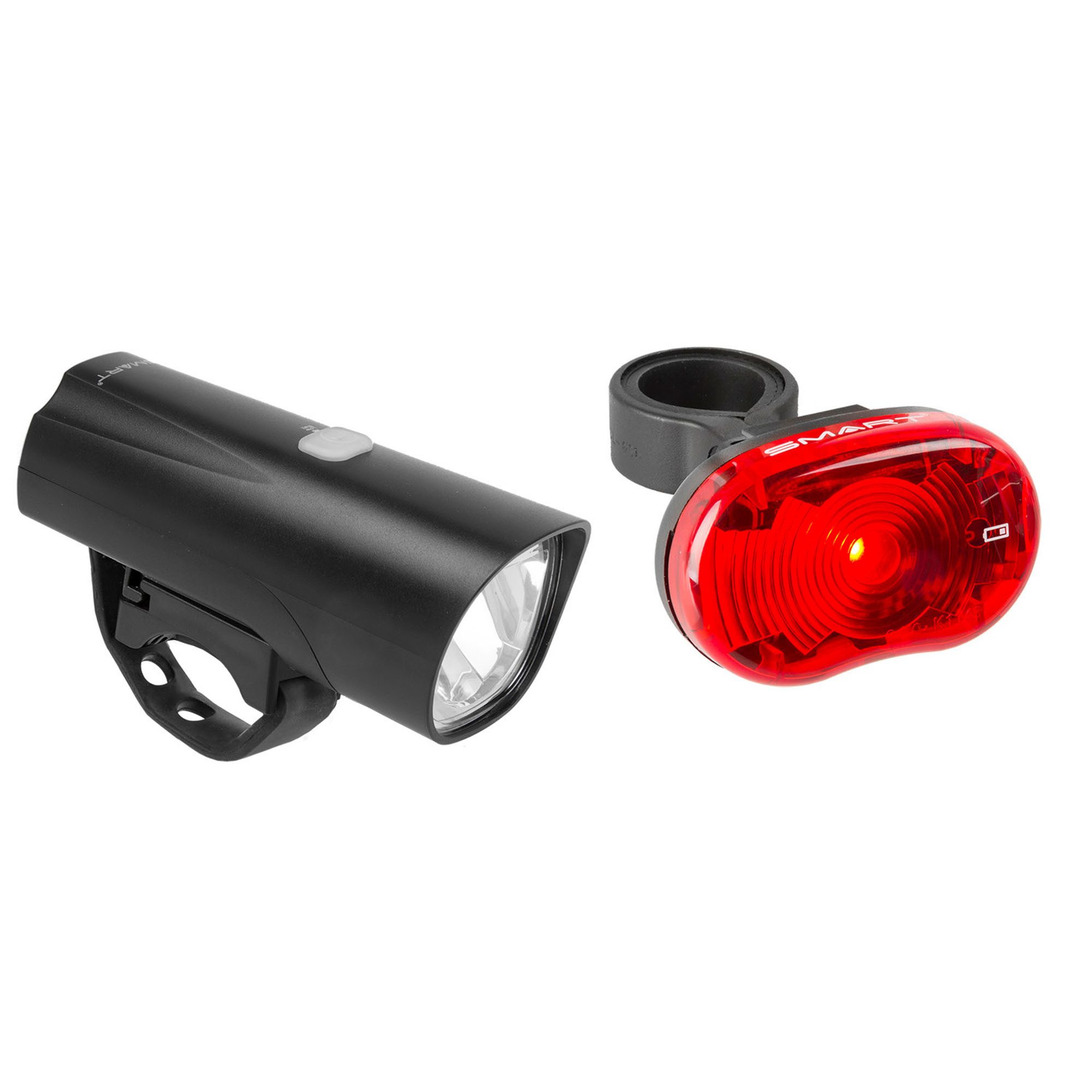 Messingschlager Fahrrad-Frontlicht Touring 30, LED Lampenset Fahrradlicht Set 30lx Fahrrad Lichter StVZO Beleuchtung