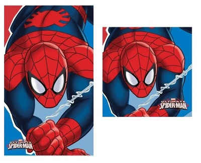 empireposter Handtuch Set Spider-Man - Mikrofaser - 30x30 und 30x50 cm, (2-tlg)