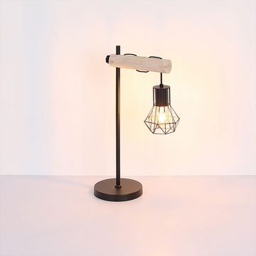 etc-shop LED Tischleuchte, Tischlampe Tischleuchte Bürolampe Schlafzimmerlampe Wohnzimmerleuchte