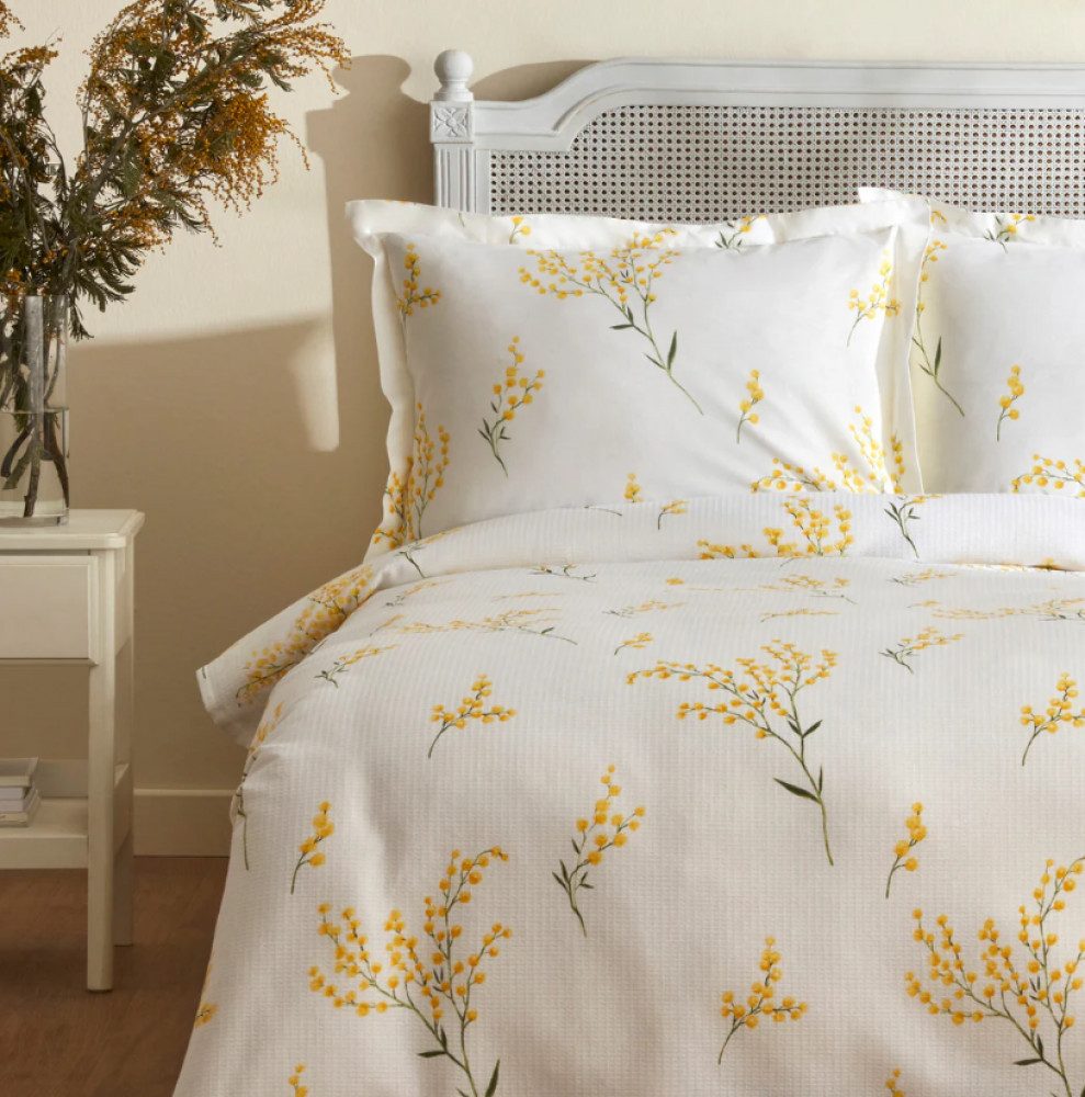 Karaca Bettwäsche Karaca Home Loretta 100% Baumwolle Doppelbett Tagesdecke Decke Set