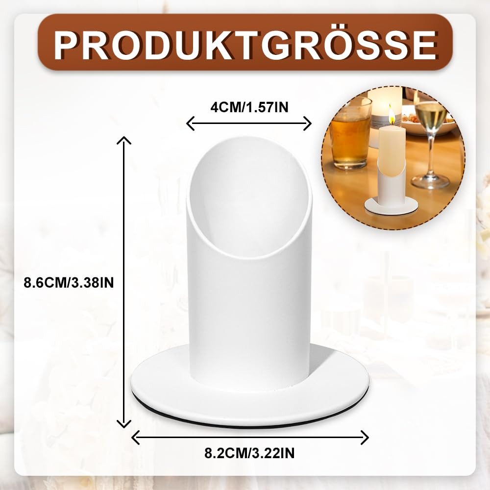 Coonoor Kerzenhalter 1 Stück Kerzenständer Kommunionkerze, günstig online kaufen