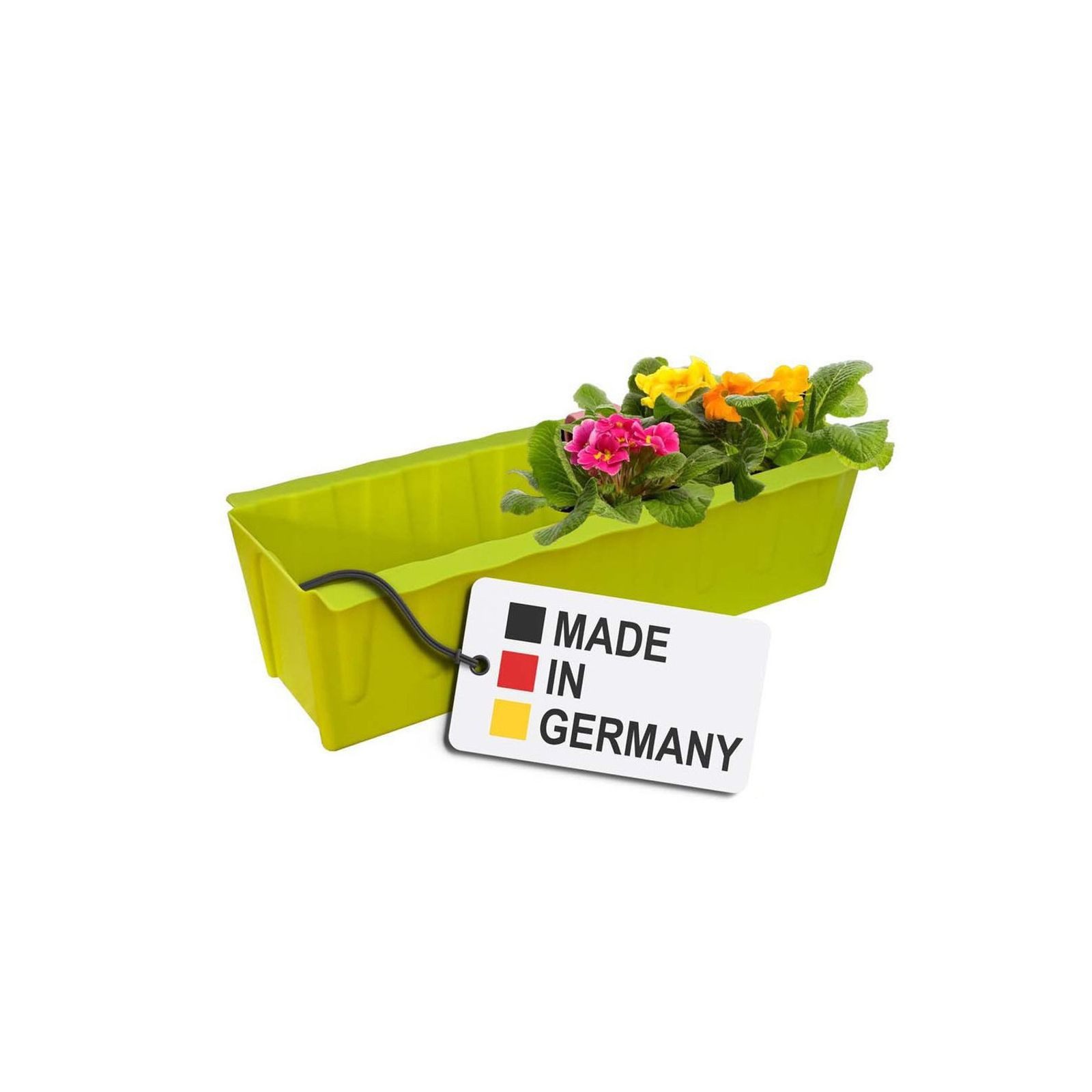 BURI Blumenkasten Paletten Blumenkasten Hellgrün Pflanzkasten Europaletten Blumentopf