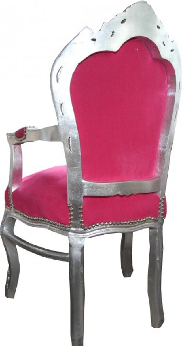 Casa Padrino Esszimmerstuhl Barock Esszimmerstuhl Pink günstig online kaufen
