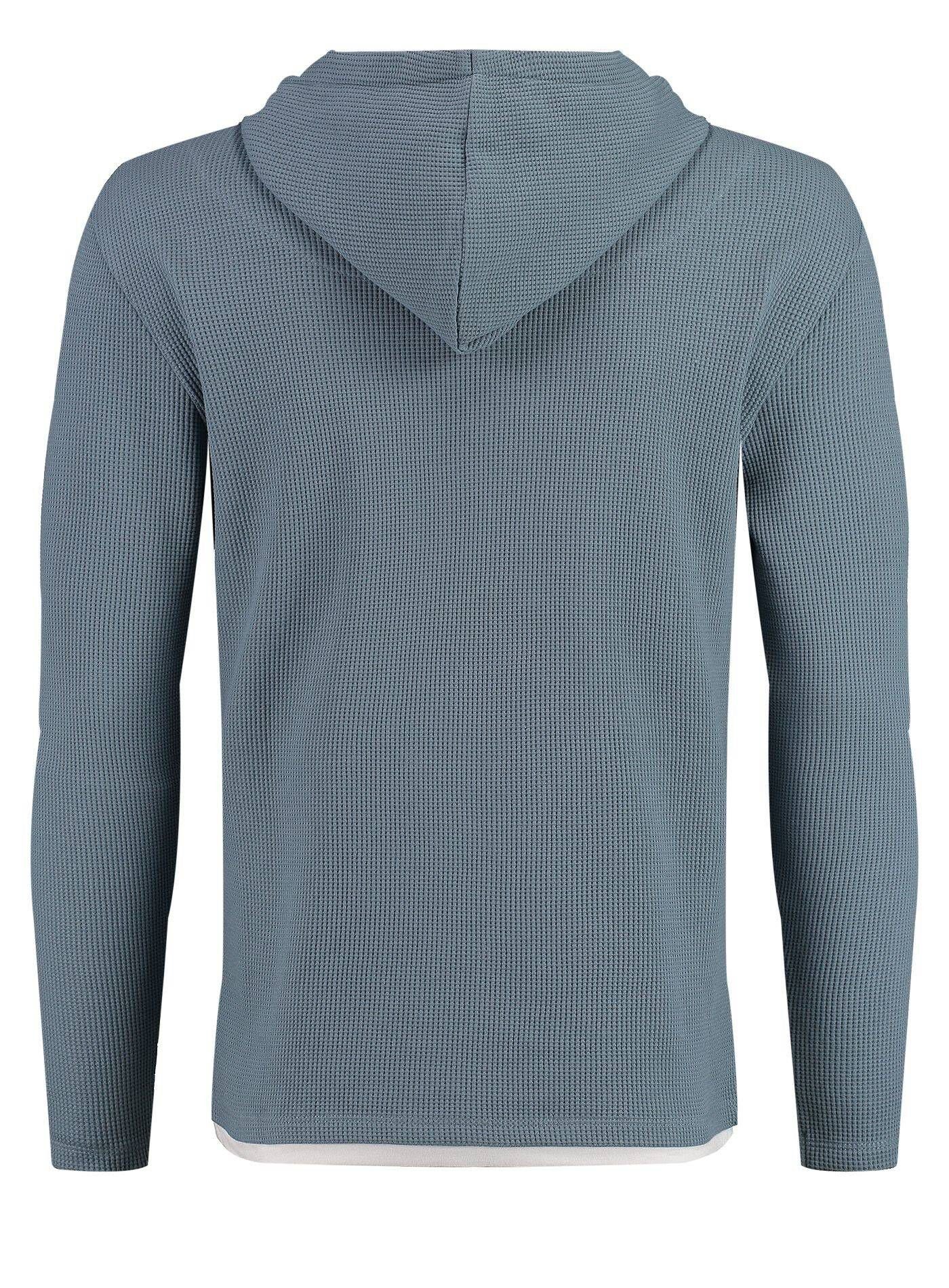 Key Largo Sweatshirt Herren Hoodie SANTIAGO bleu (1-tlg) (50)