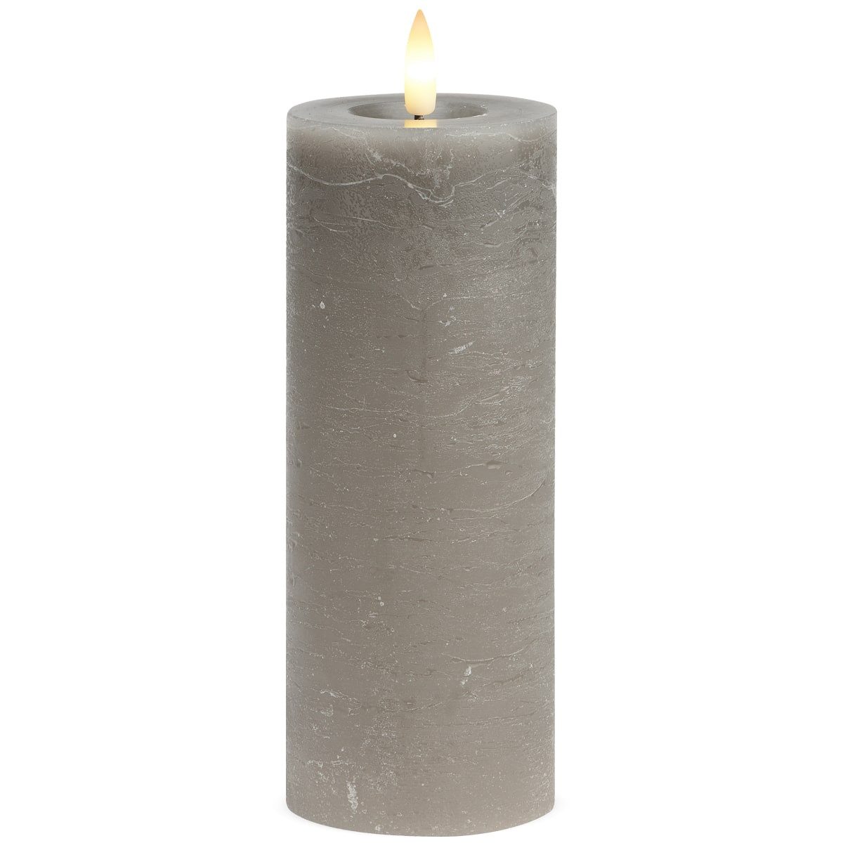 matches21 HOME & HOBBY LED-Kerze LED Stumpen-Kerze Echtwachs-Kerze flackern günstig online kaufen