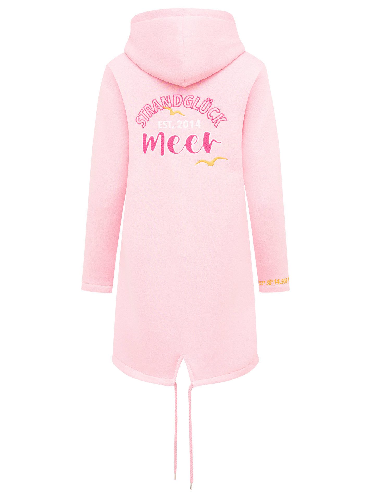 Zwillingsherz Kapuzensweatjacke Hoodiemantel "Meer" günstig online kaufen