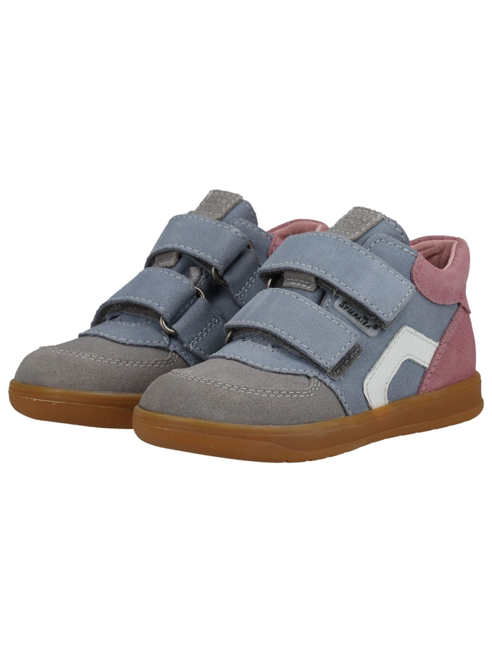 Pepino Halbschuhe Veloursleder Klettschuh