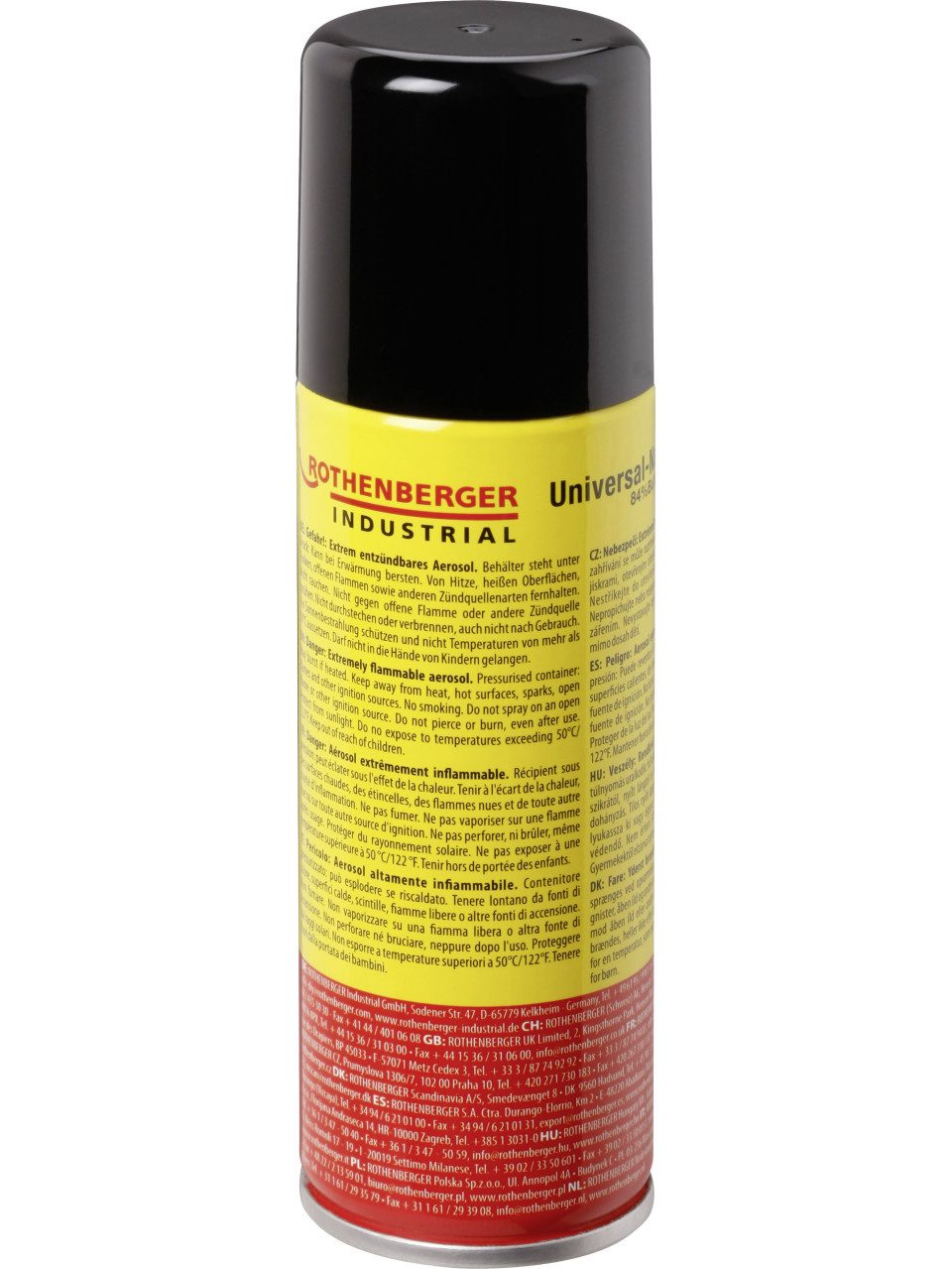 Rothenberger Gaskartusche Nachfüllkartusche Universal-Gas 100 ml mit