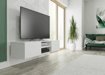 Platan Room TV-Schrank AURA TV Lowboard Sideboard 140 cm Hängeschrank TV Kommode