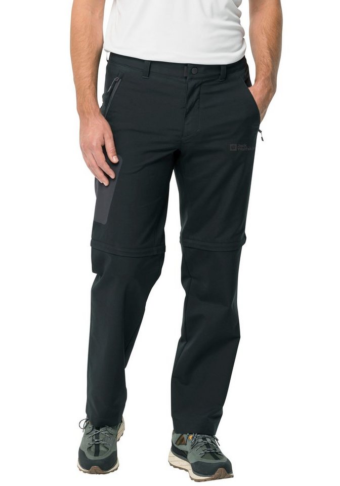 Jack Wolfskin Zip-off-Hose ACTIVE TRACK ZIP OFF M lange Hose und Shorts in  einem