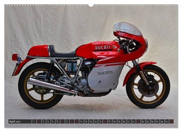 CALVENDO Wandkalender Ducati 900 SS (Premium, hochwertiger DIN A2 Wandkalender 2023, Kunstdruck in Hochglanz)