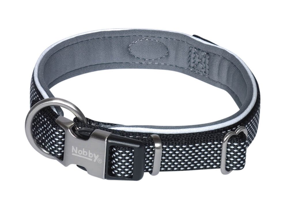 Nobby Hunde-Halsband Halsband "Classic Preno Royal", schwarz, XS-S