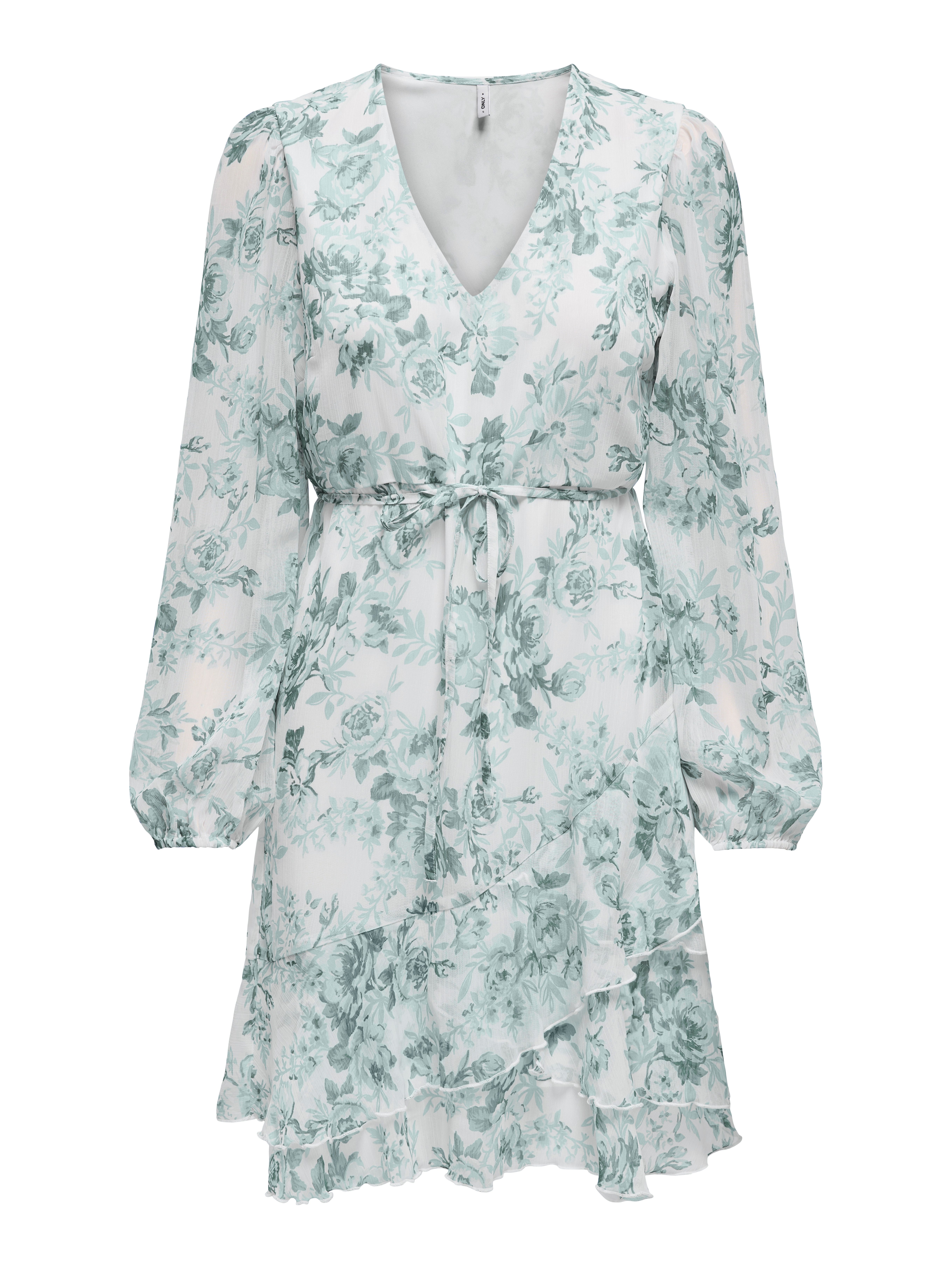 ONLY Minikleid ONLMIRIAM LIFE L/S LAYERED DRESS PTM Sommerkleid günstig online kaufen