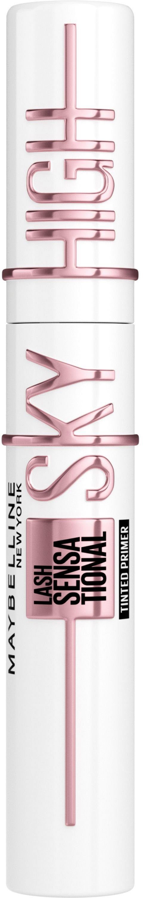 MAYBELLINE NEW YORK Mascara Sky High + Sky High Tinted Primer, mit Pro-Vitamin B5
