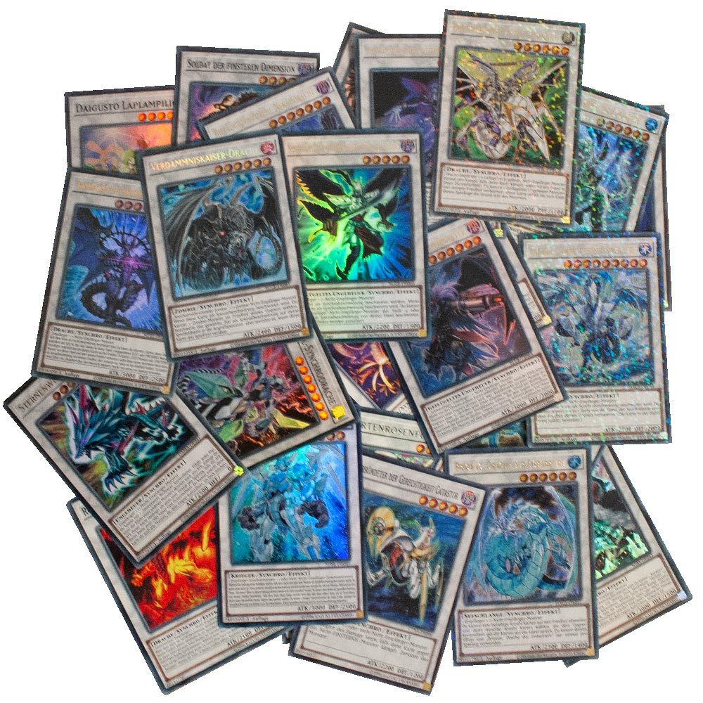 Yu-Gi-Oh Sammelkarte Yu-Gi-Oh! 30 verschiedene Synchro-Monster - Deutsch