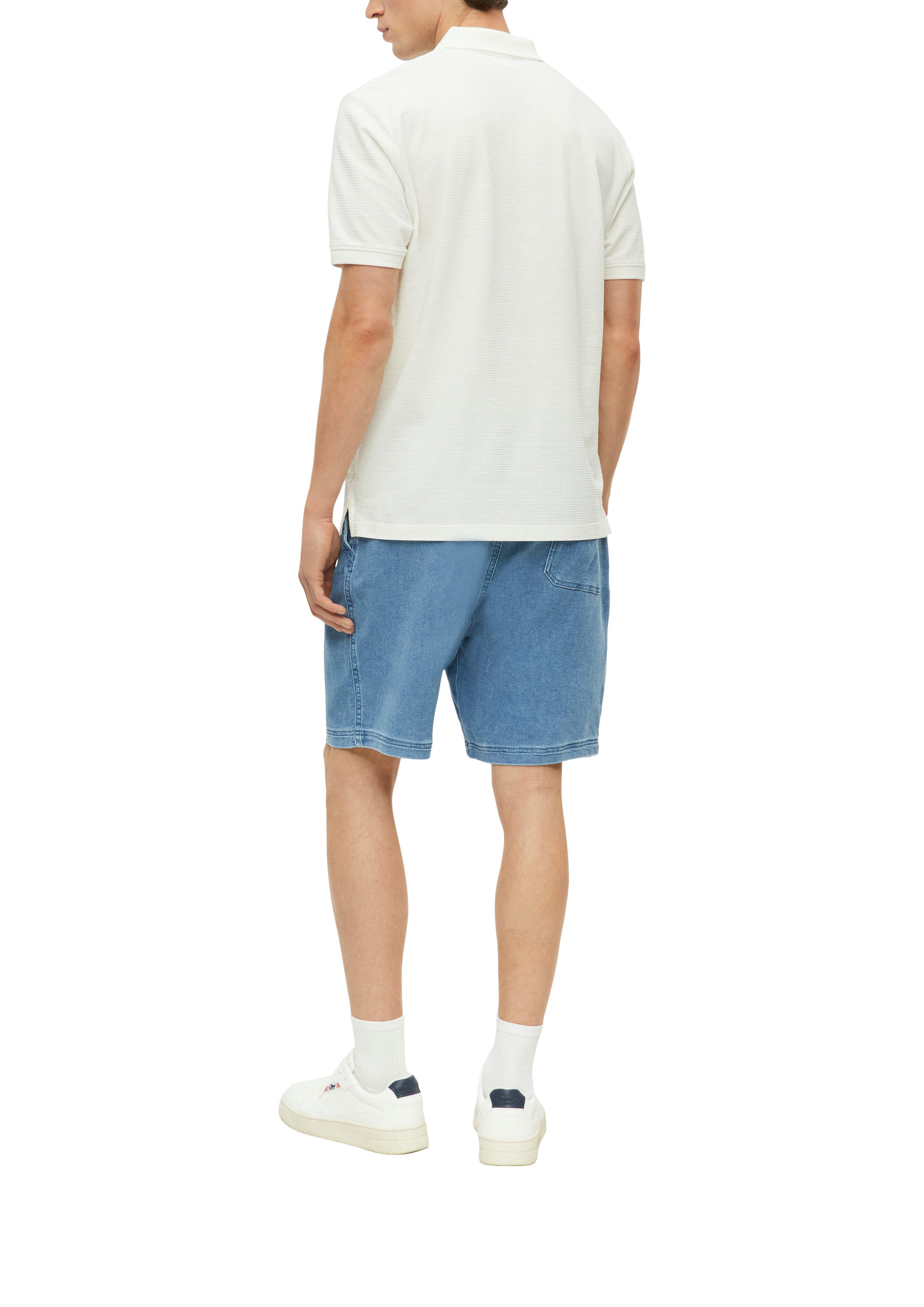 s.Oliver Poloshirt Sommer-Polo in Struktur-Optik – Bild 3 von 4