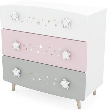 habeig Kommode Kommode Himmelssterne #443 Kinderzimmer Schrank Prinzessin Sideboard