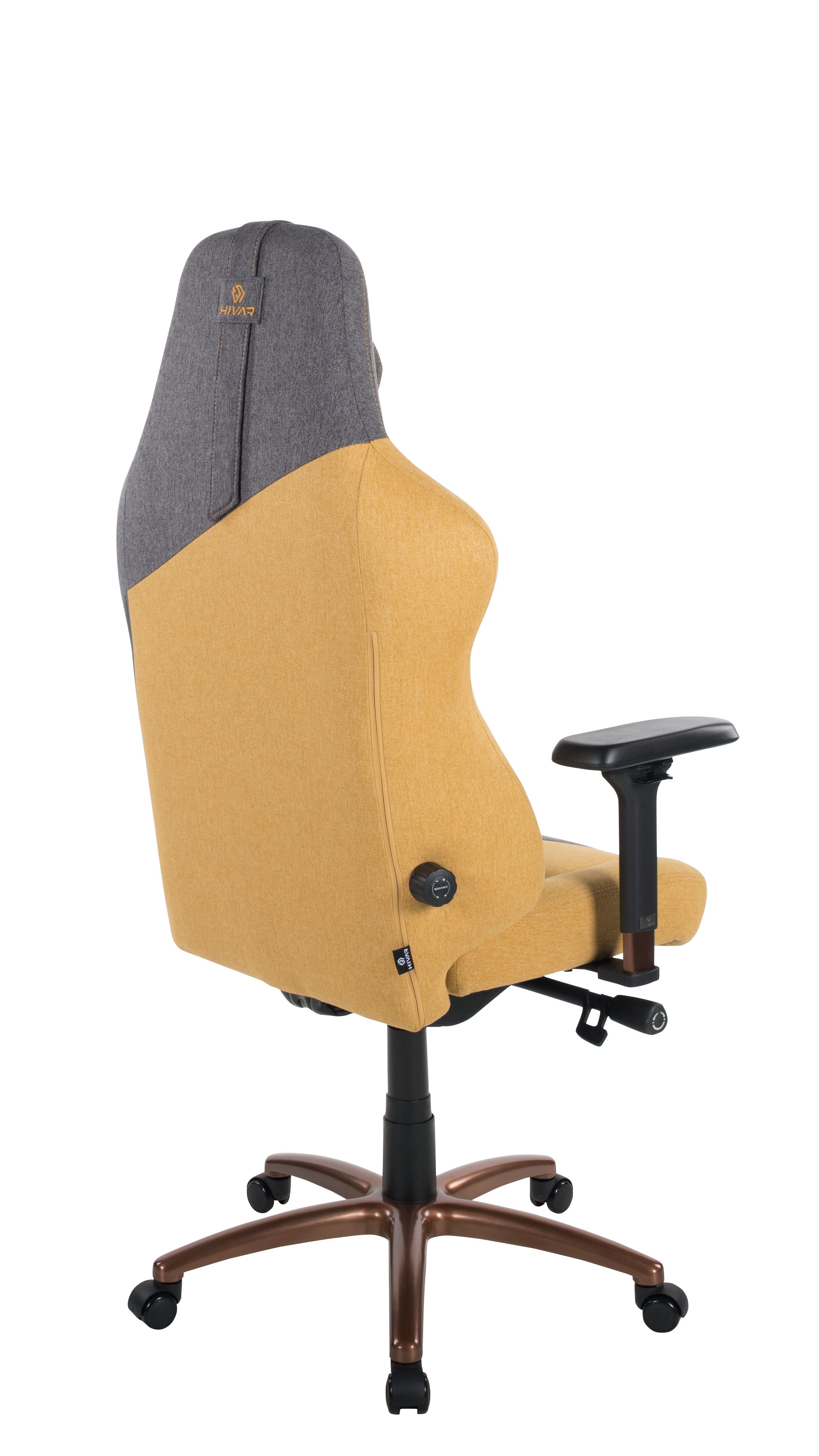 HIVAR Gaming-Stuhl SKYLAR Sitztiefenverstellung, XL, 150 Copper Belastbarkeit SUN Fußkreuz: TÜV kg geprüft