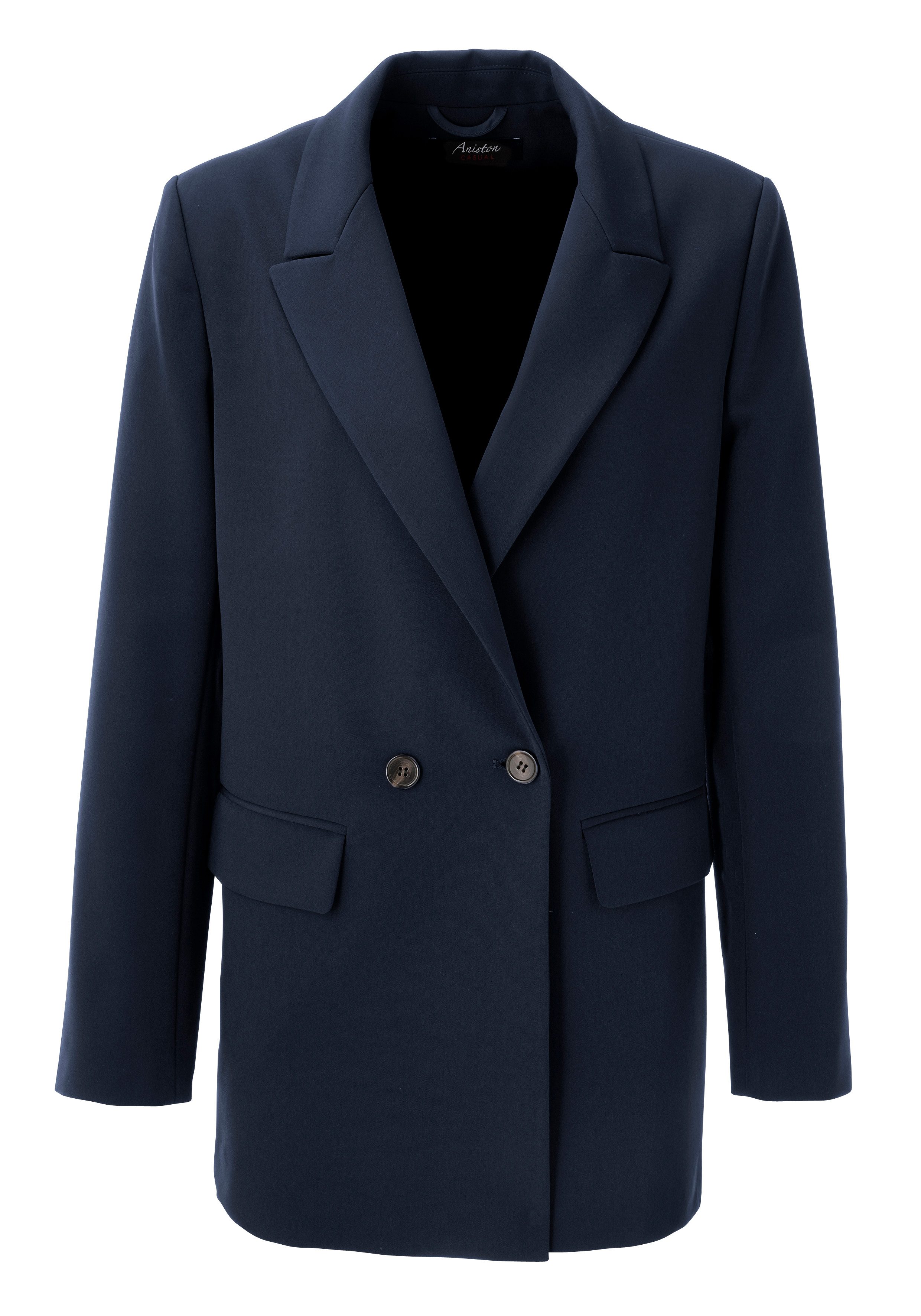 Aniston CASUAL Longblazer mit Reverskragen - NEUE KOLLEKTION – Bild 5 von 5