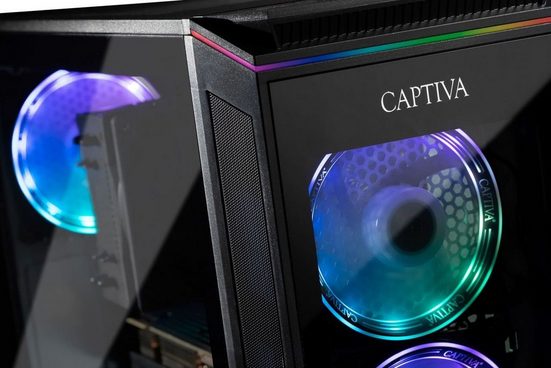 CAPTIVA Advanced Gaming I60-336 Gaming-PC (Intel Core i5 10400F, RTX 2060, 16 GB RAM, 1000 GB HDD, 240 GB SSD, Luftkühlung)