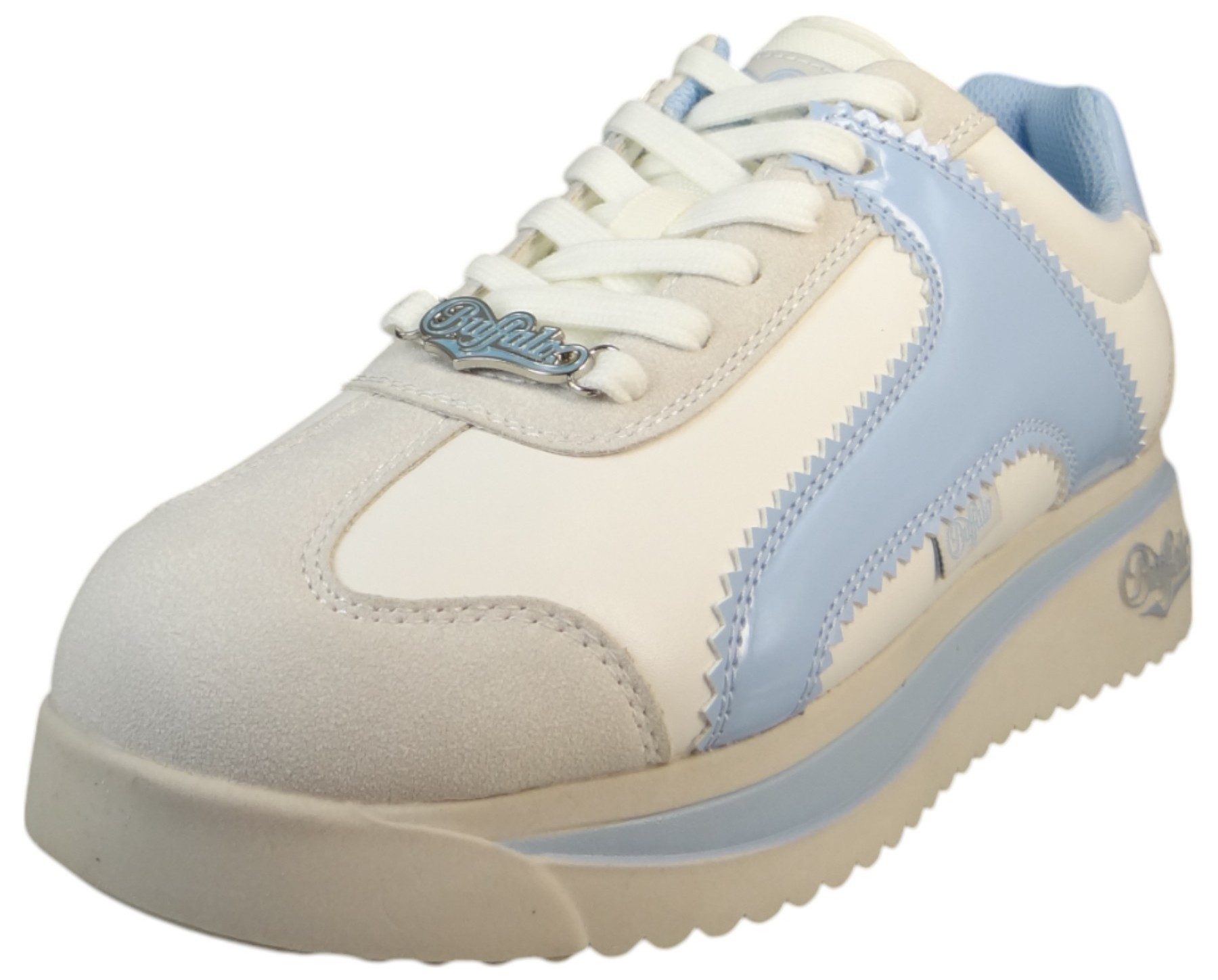 1636452 Malibu Low Top Cream Blue White Sneaker