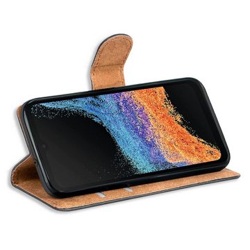 CoolGadget Handyhülle Book Case Handy Tasche für Samsung Galaxy XCover 6 Pro 6,6 Zoll, Hülle Klapphülle Flip Cover Samsung XCover 6 Pro Schutzhülle stoßfest
