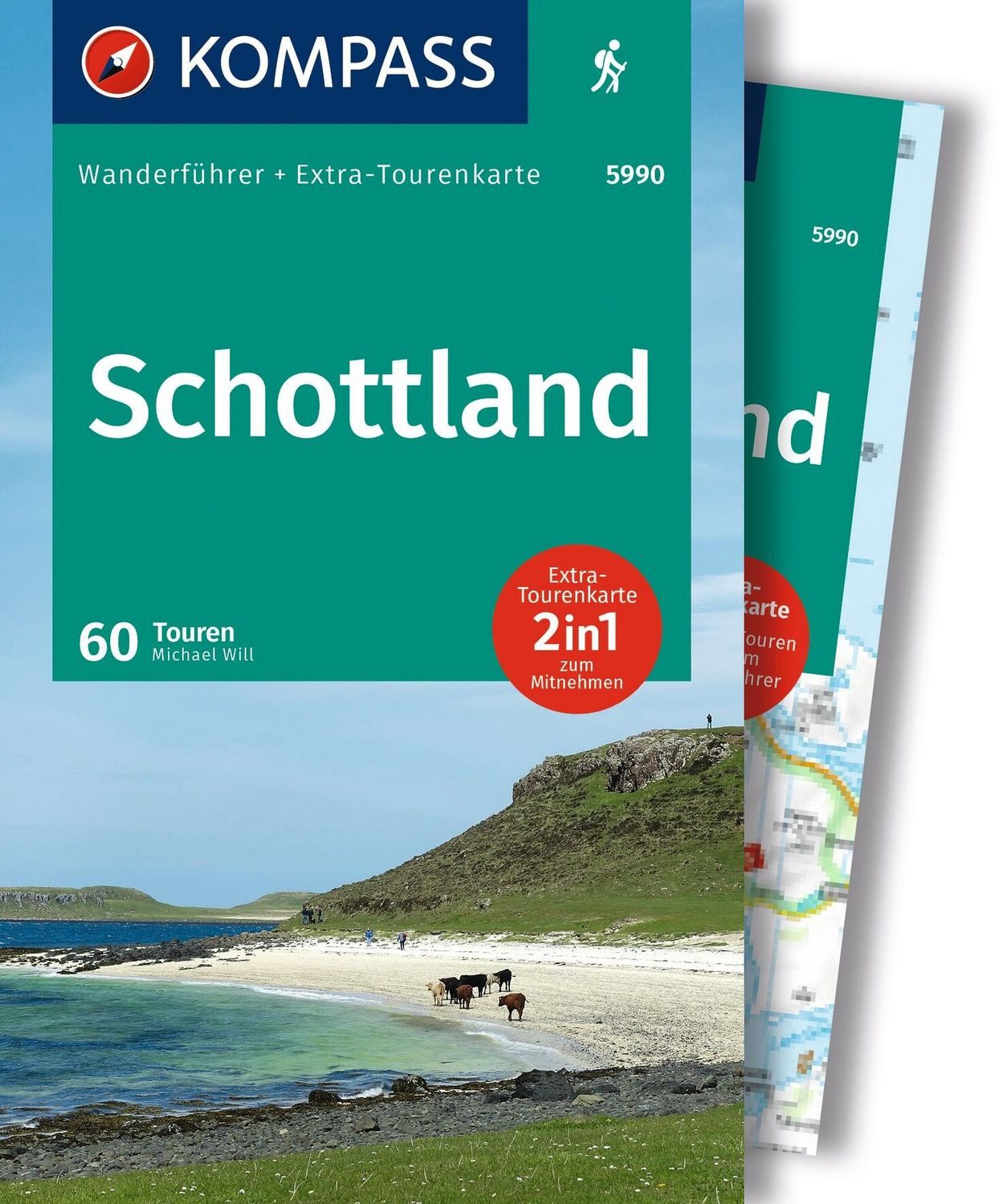 KOMPASS Wanderführer Schottland