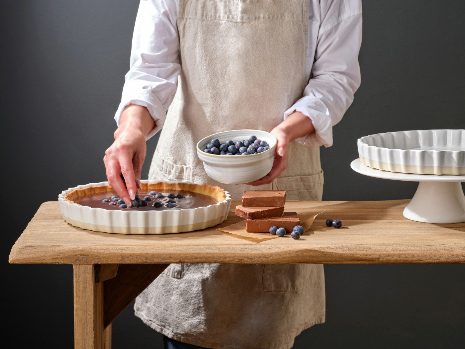 ASA SELECTION Backform Grande Tarteform weiss 30cm