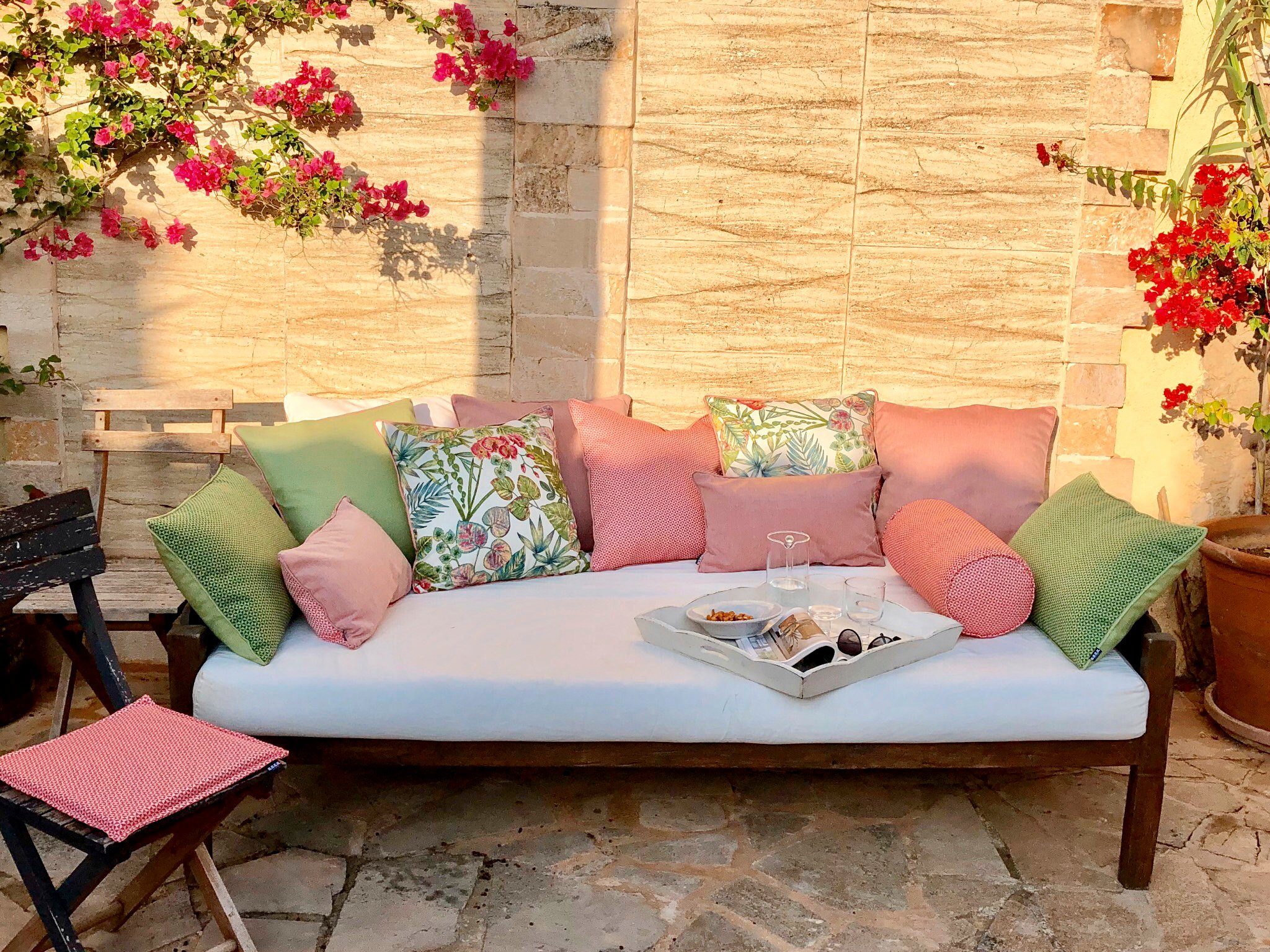 H.O.C.K. Dekokissen "Sparkle" einfarbig, Wendekissenhülle mit Füllung, 1 St günstig online kaufen