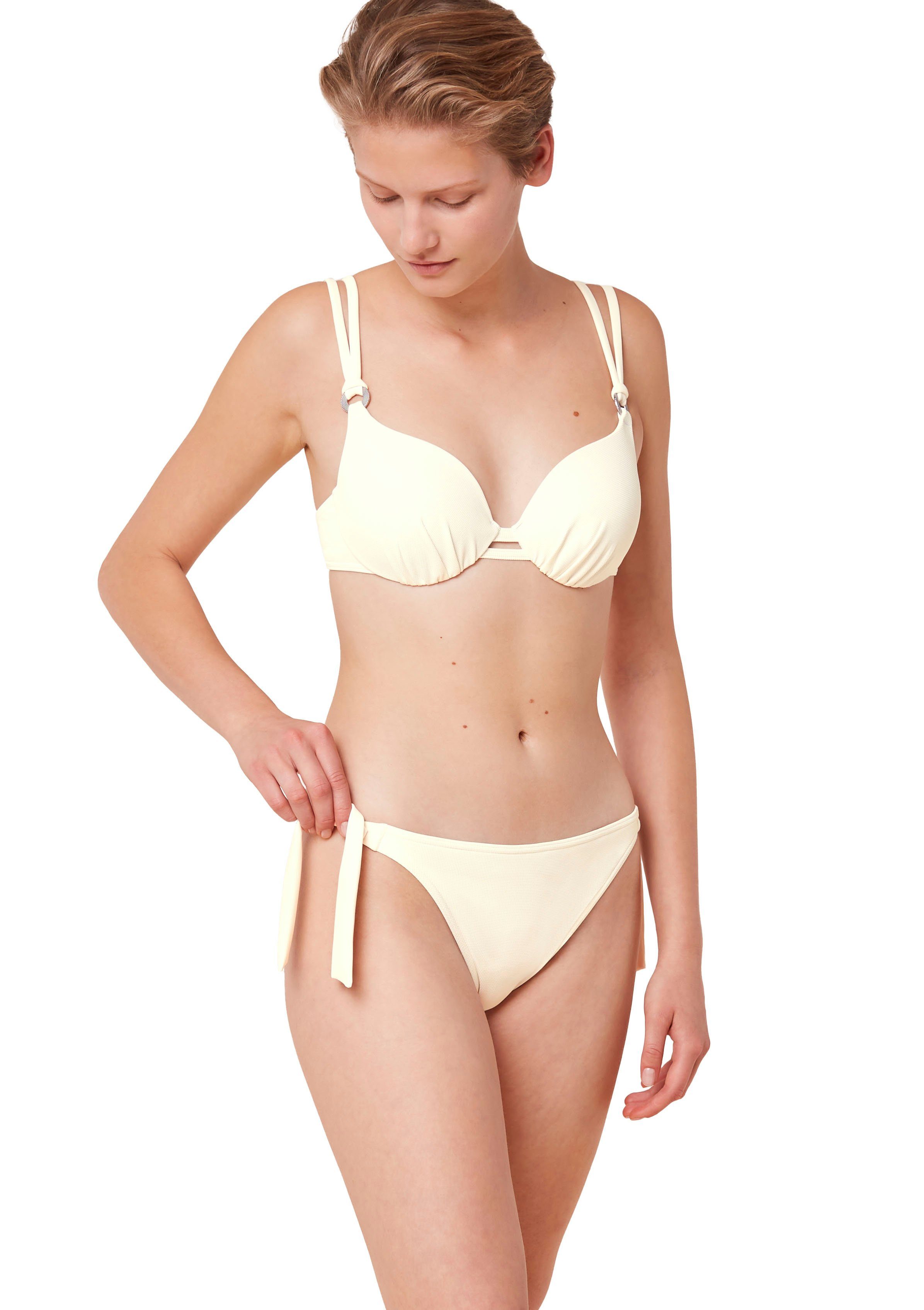 Triumph Bügel-Bikini-Top Summer Glow WP 01 sd, Struktur-Piqué