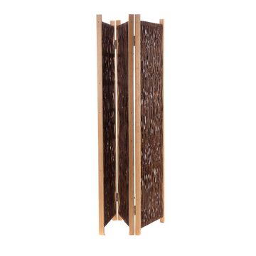 CREEDWOOD Paravent RAUMTEILER "BOSCA", Weidenholz, 170 cm, Natur Paravent