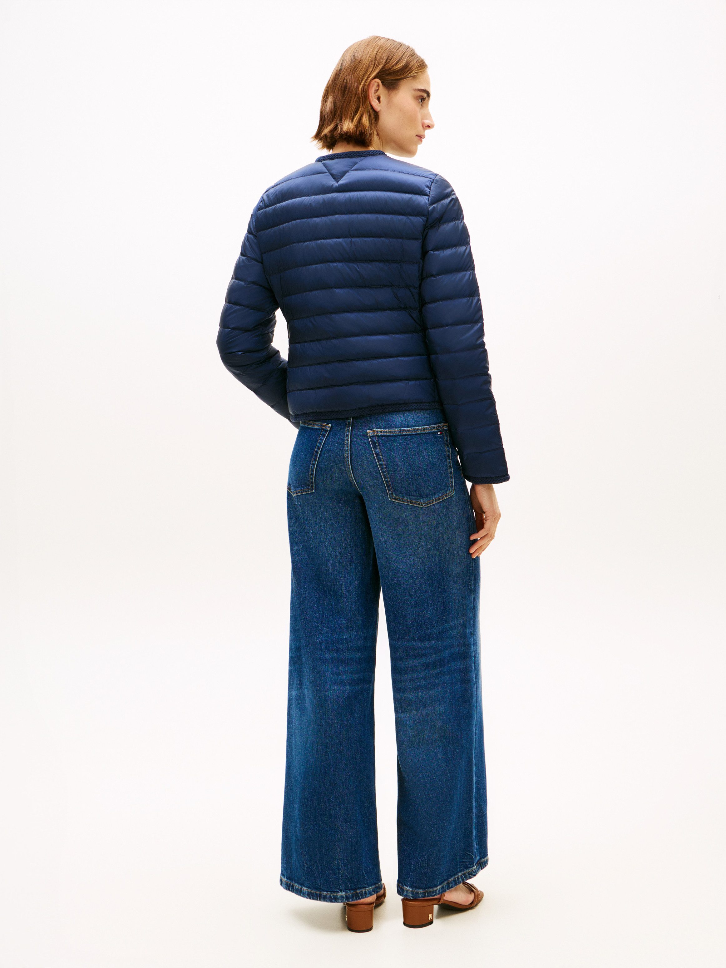 Tommy Hilfiger Steppjacke FEMININE LW DOWN JACKET mit aufgesetzten Taschen – Bild 5 von 5
