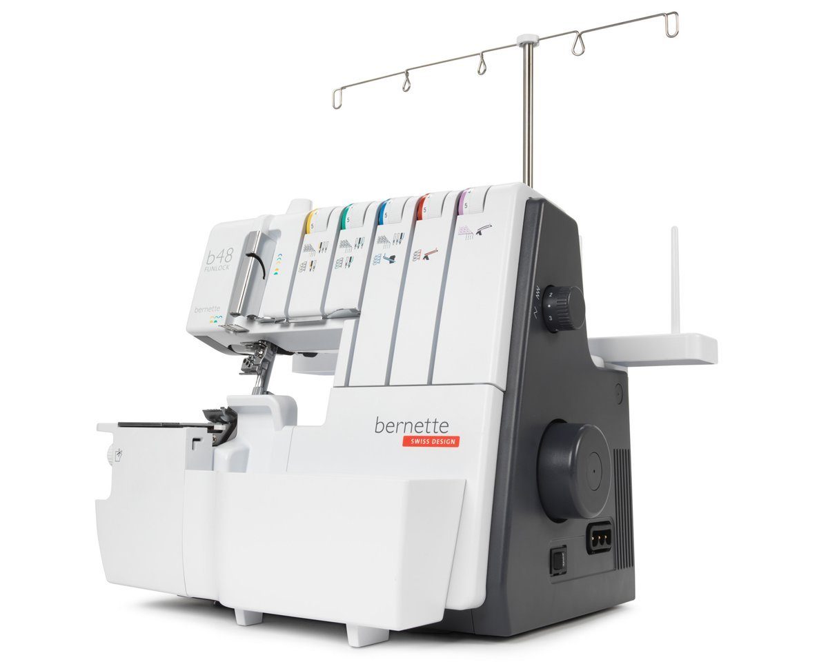 Bernette Nähmaschine Bernette b48 Funlock Kombimaschine