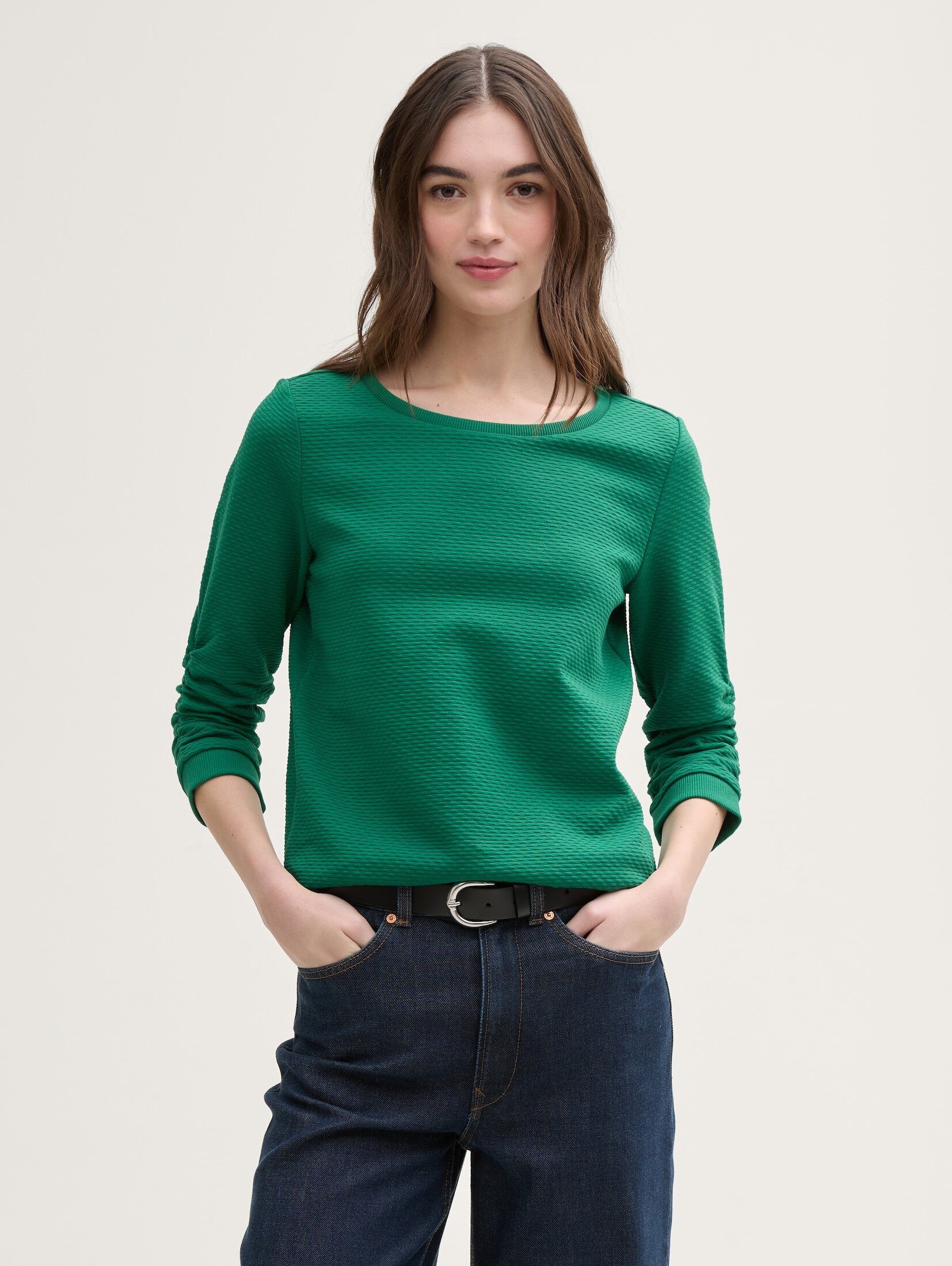 TOM TAILOR Denim Sweatshirt Sweatshirt mit günstig online kaufen