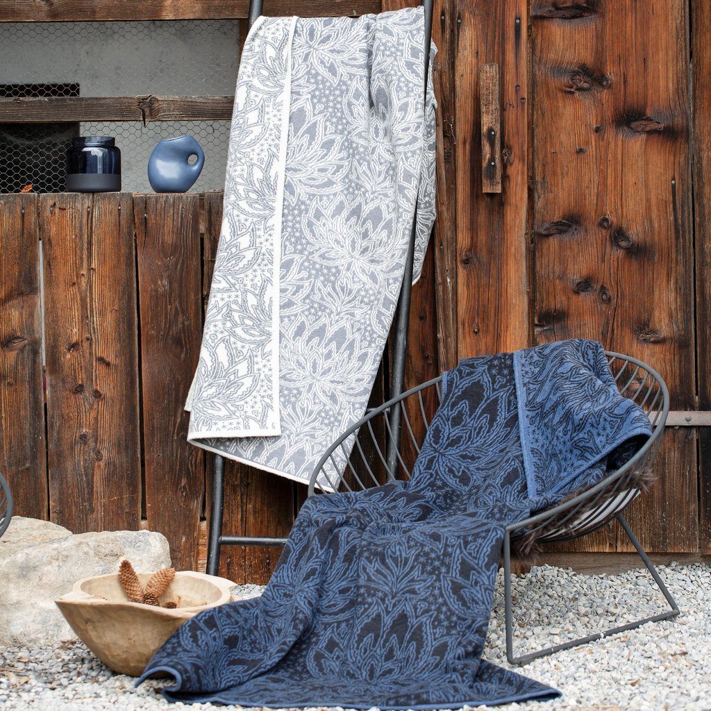 Wohndecke Velvet 'Ornament' 135 x 200 cm, DAVID FUSSENEGGER